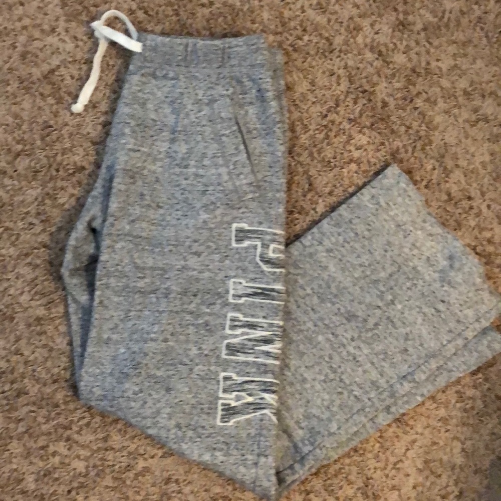 Pink Grey Boyfriend Sweats!